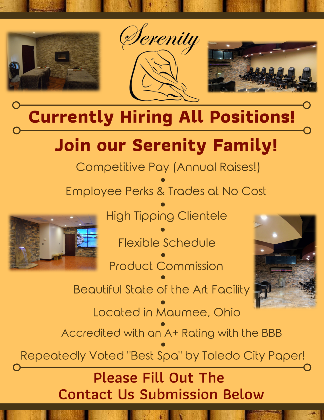 Hiring Serenity Nails